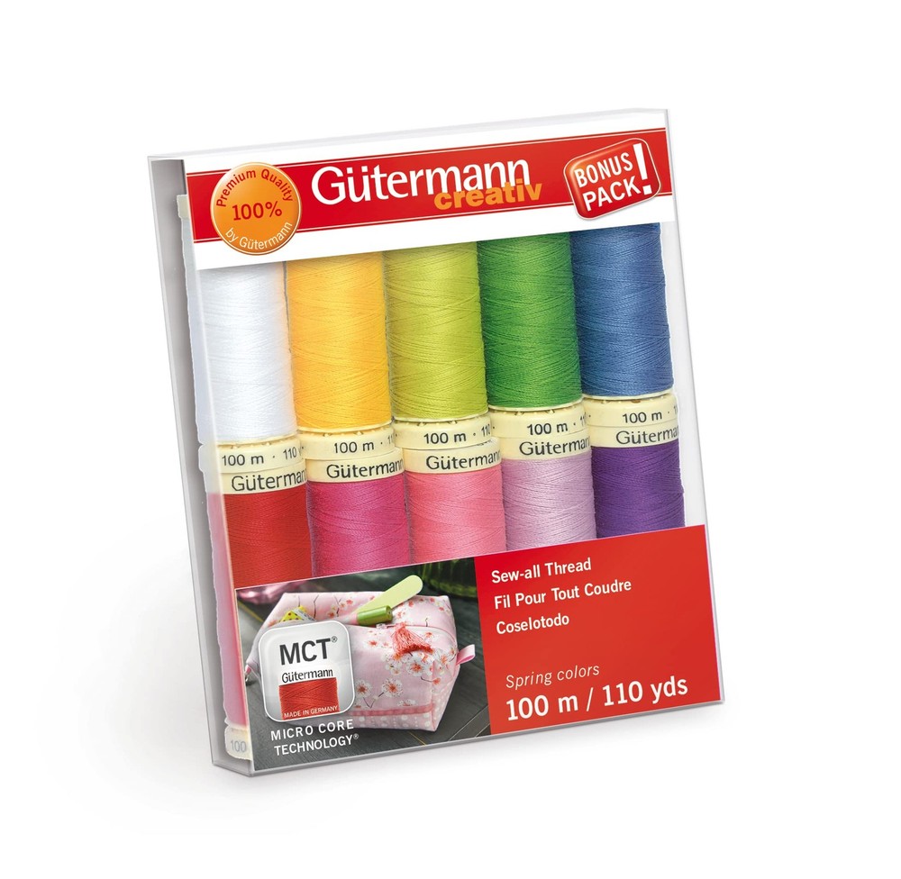 Thread Poly Set 10SP Pastels
