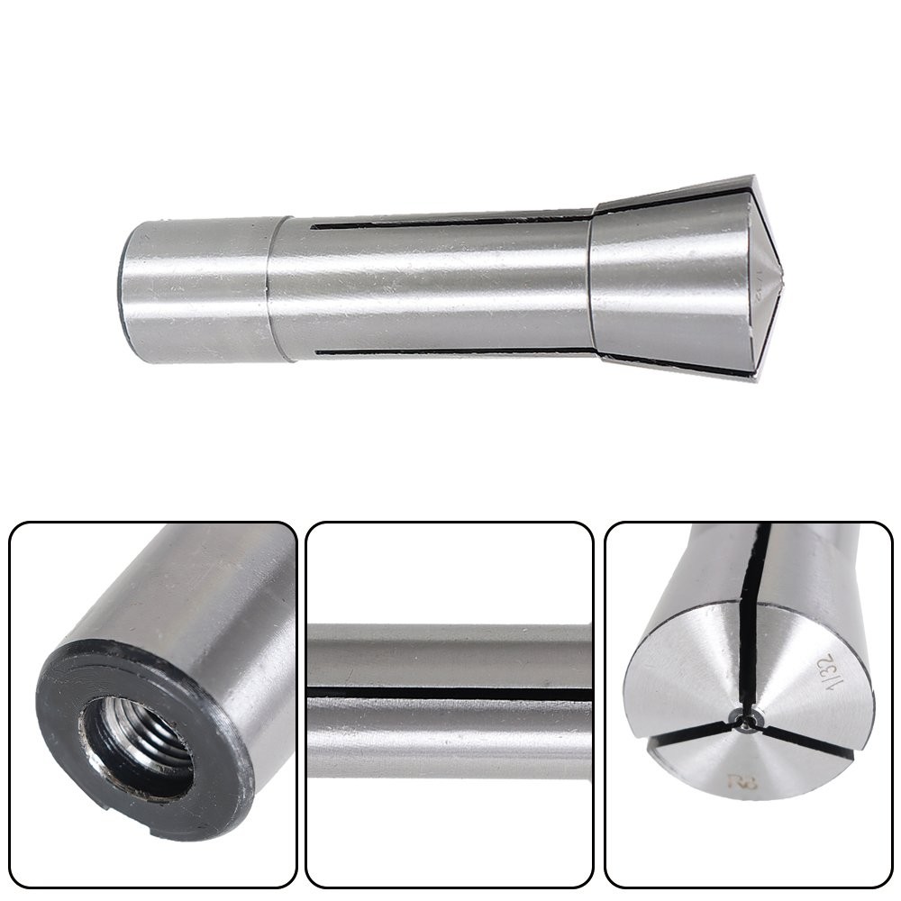 29Pcs R8 Spring Collet Set Fractional 1/32"-1" High Precision