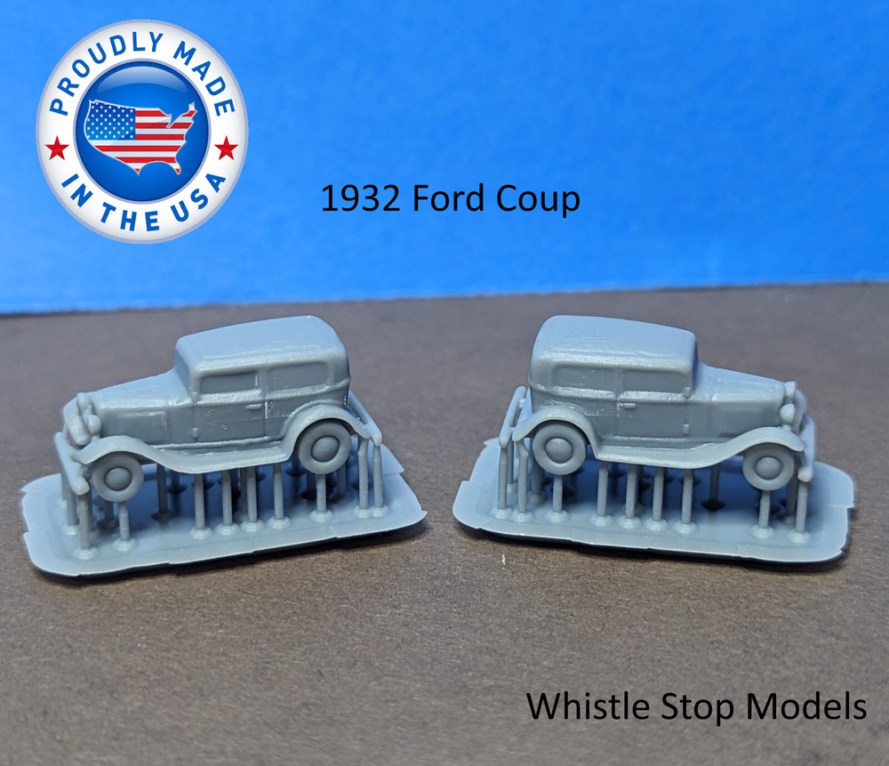 Z Scale 2 1932 Ford Coupes