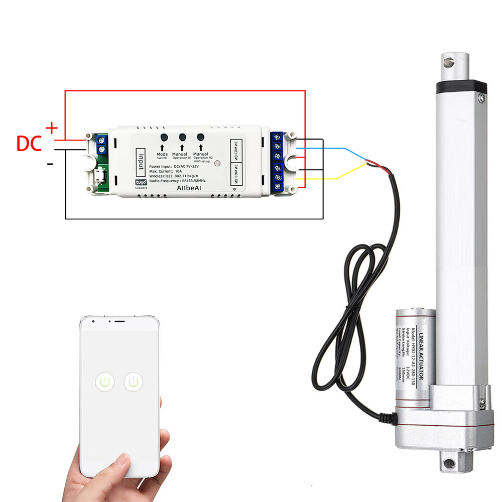 DC12V 24V Remote Controller for Linear Actuator Motor WIFI Mobile App Control US