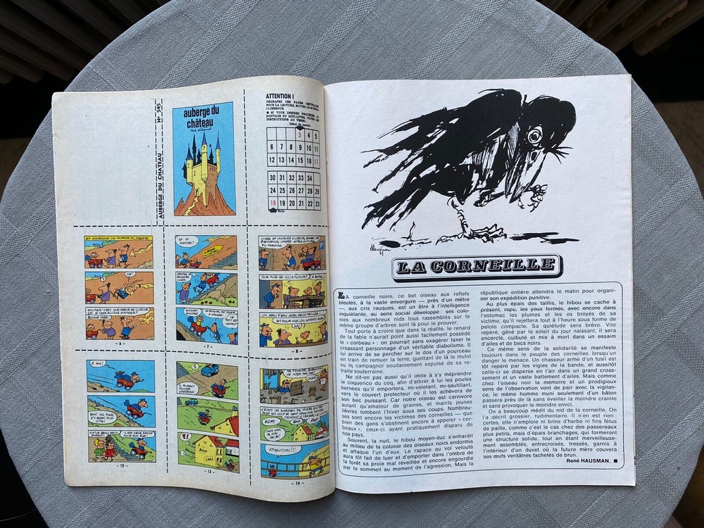 Spirou Weekly No. 1780 Good Condition Complete With Supplement