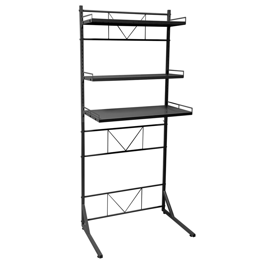 3 Tier Multi-functional Washing Machine Shelf Space Saving Washing Machine Shelf