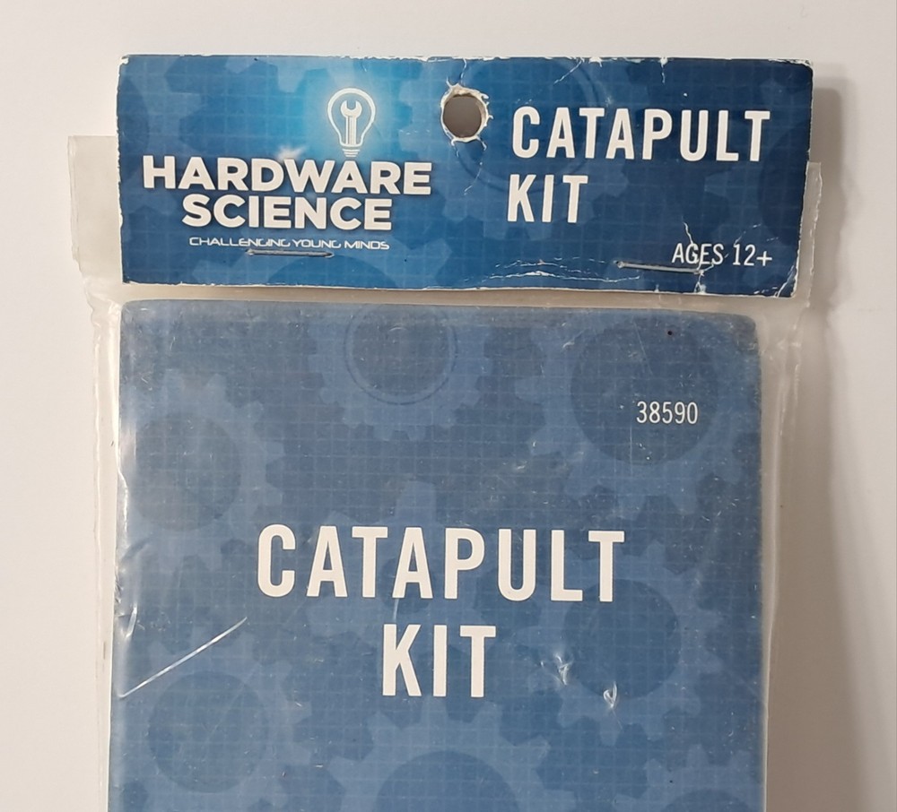 Hardware Science Catapult Kit Model 38590 STEM Project Ages 12+ Onager Physics