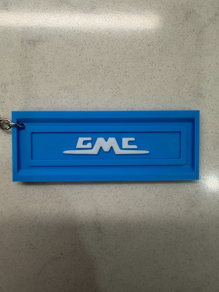 Classic GMC Tailgate Keychain