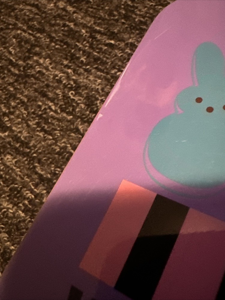 Peeps INSIDE WE ARE ALL THE SAME Lunch Box Tin Handle Case Rainbow EASTER 2014