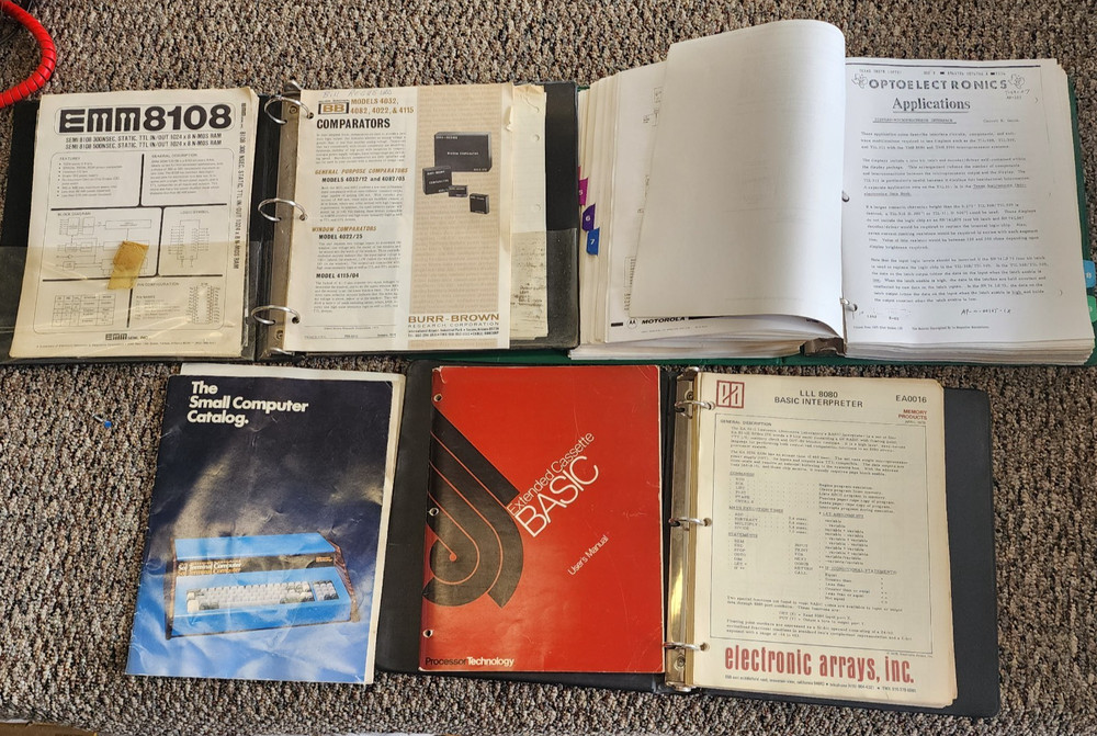 SOL-20 S-100 Computer System + Pro-Log M822/M823 Lab Equipment + Boards + DOCS