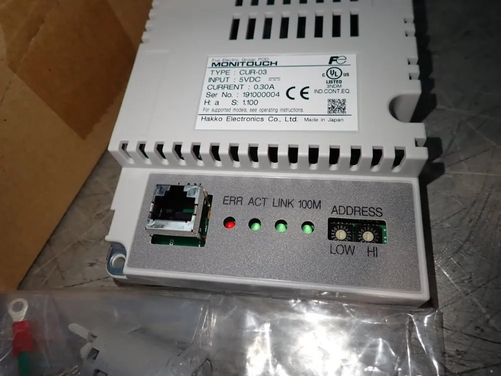 MONITOUCH ETHERNET CONNECTOR CUR-03