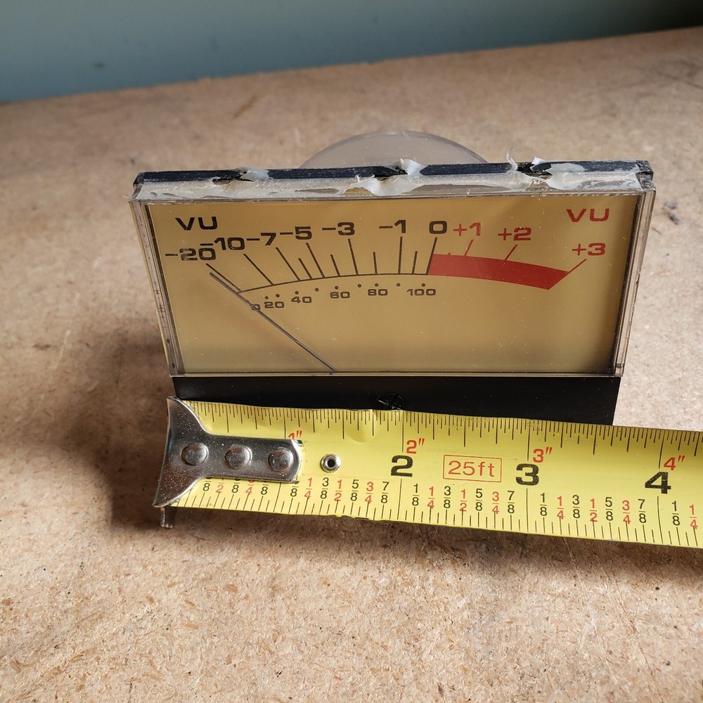 Beede Vu Meter Auditronics Pull Good