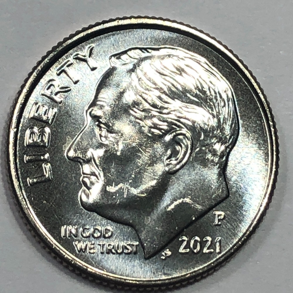 2021 P Roosevelt Dime - Brilliant Uncirculated