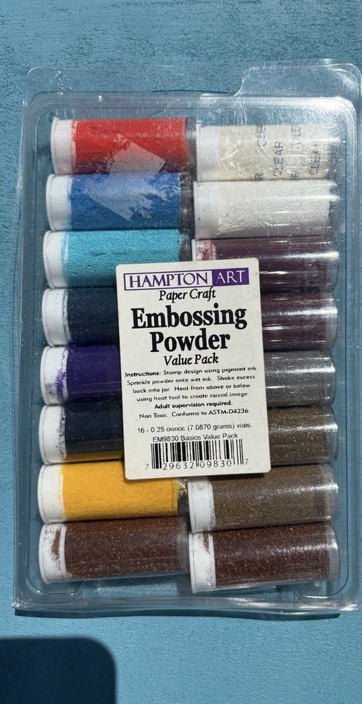 Hampton Art Assorted Embossing Powder Value Pack
