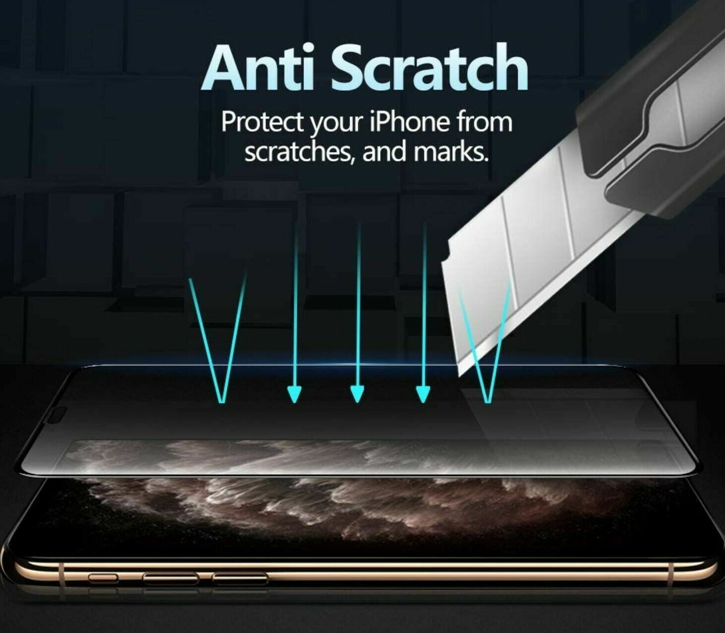 Full Coverage Tempered Glass Screen Protector For iPhone 14 15 16 17 Pro MAX LOT