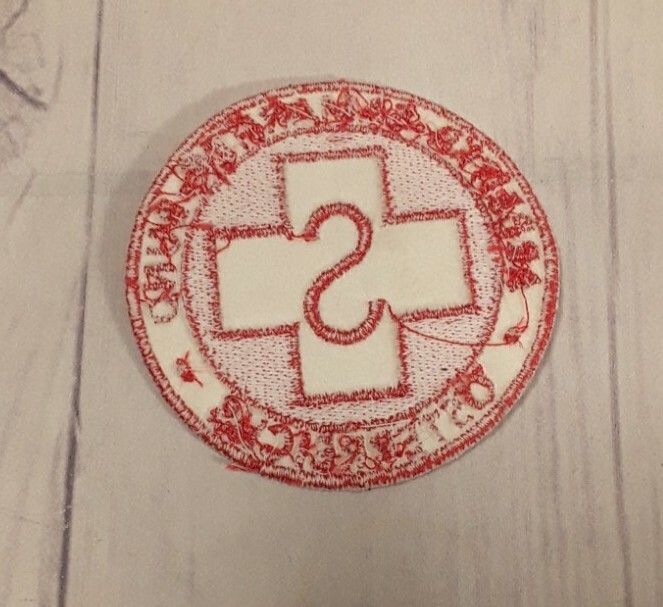 Austrian Patch ~ OSTERREICH ~ Worker Samaritan Federation ~ C-76