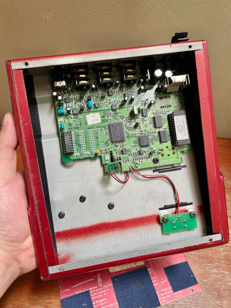 DigiTech XP-100 Whammy Wah 1990s - Red