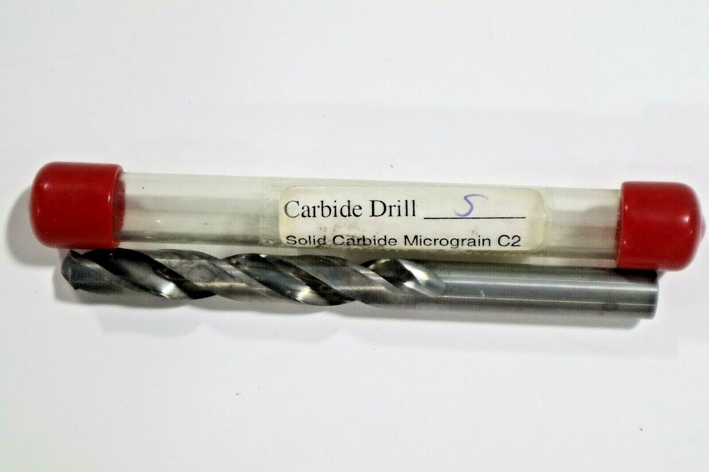 SIZE "S" CARBIDE DRILL, 2 FLUTE B359
