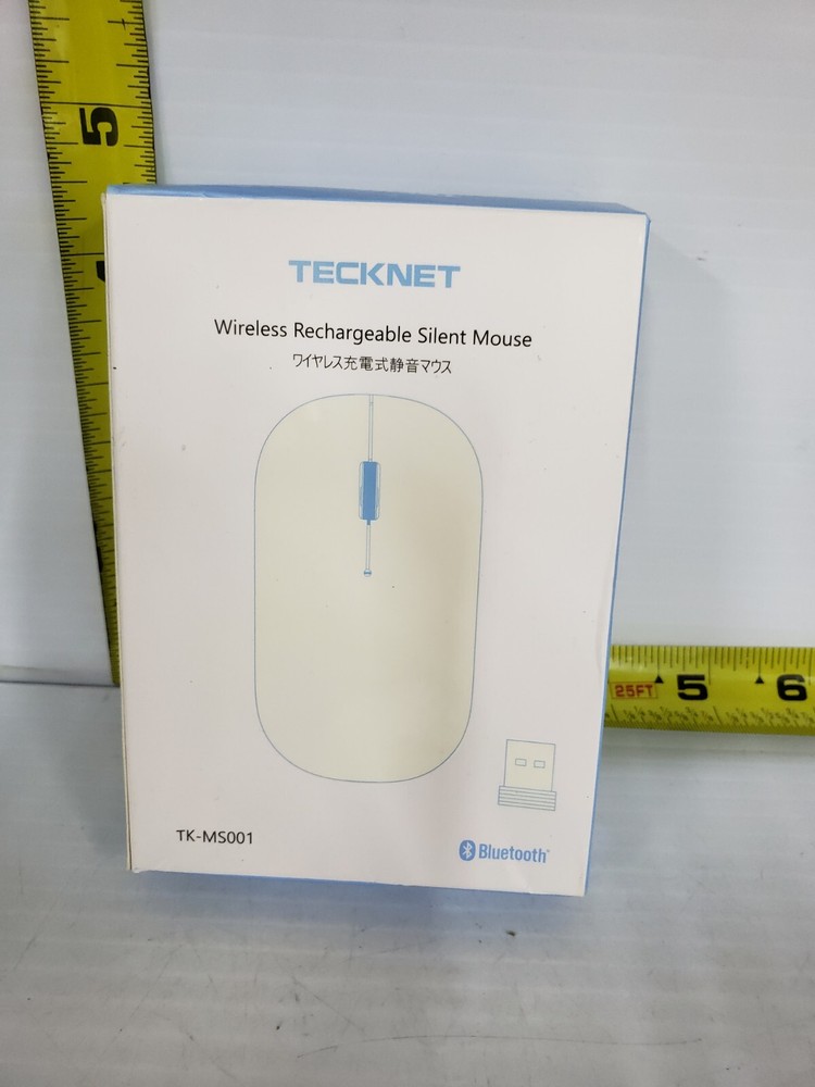 Tecknet - Wireless Rechargeable SILENT MOUSE TK-MS001