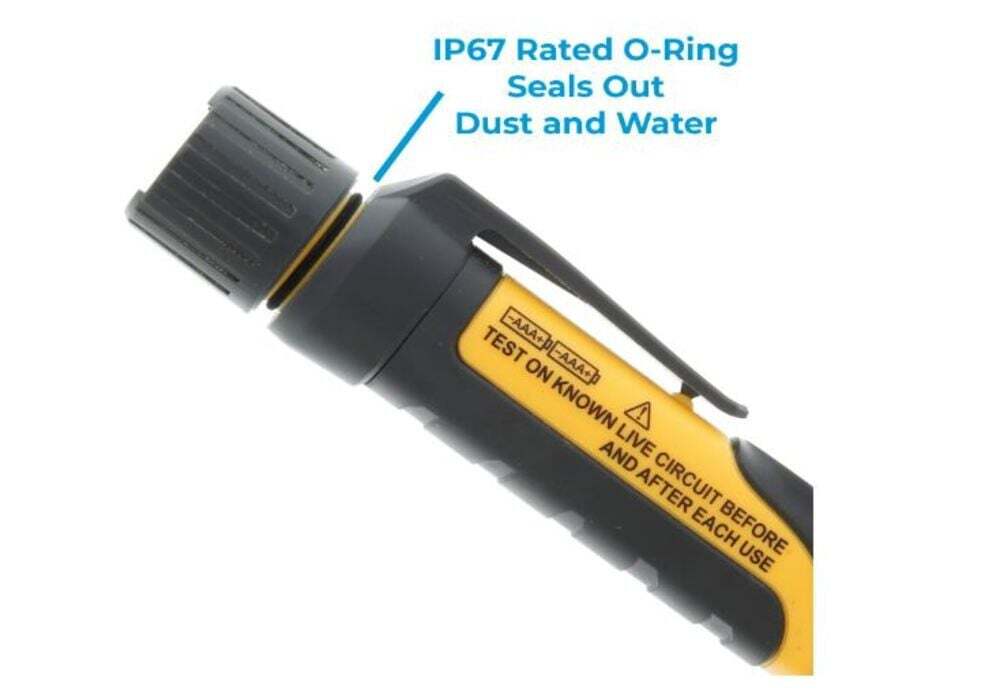 Ideal Industries Dual Range 12-1000 Volt Non-Contact Voltage Sensor With