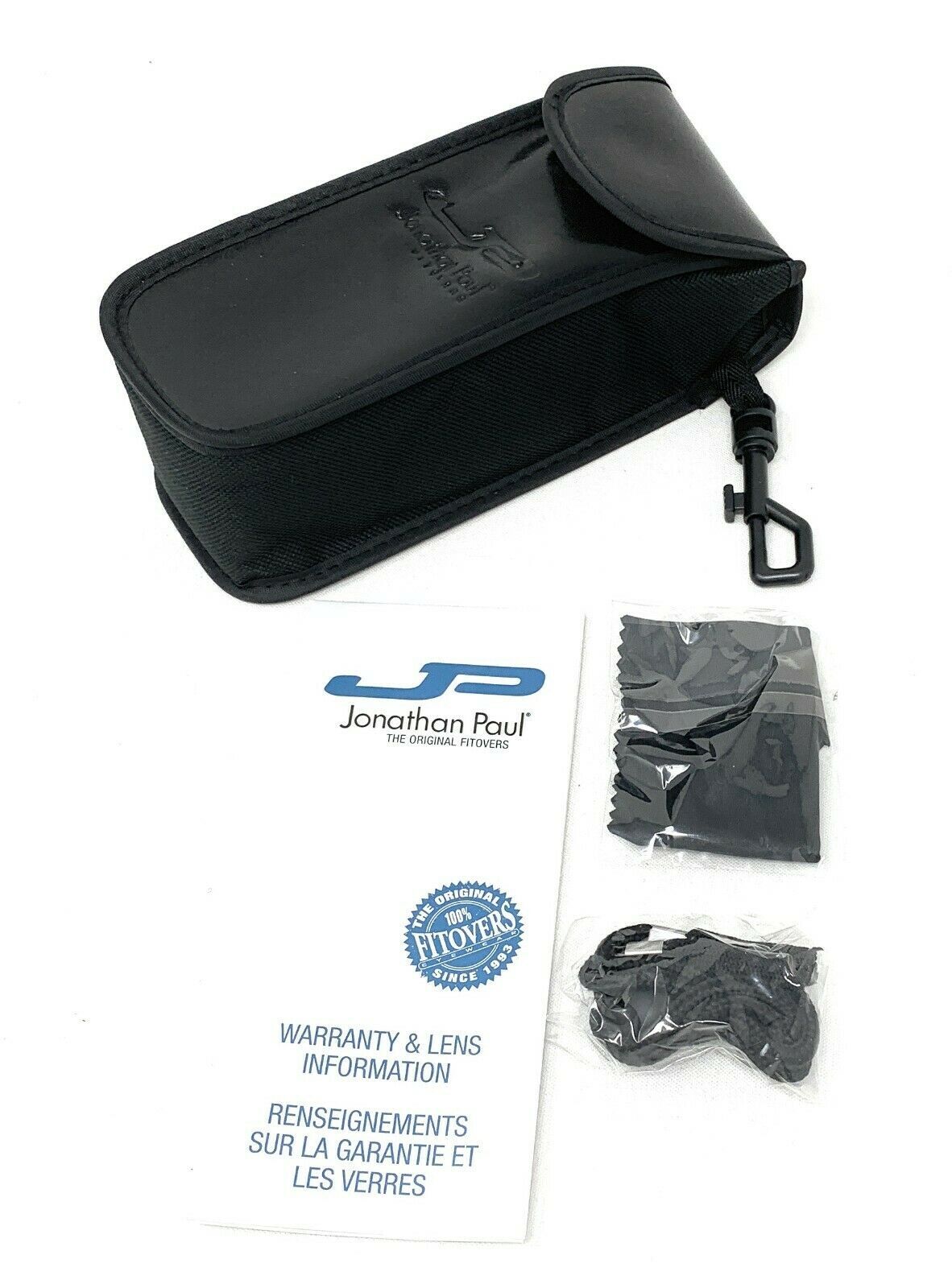 New JONATHAN PAUL Polarized Sunglasses Fitovers Aviator Tortoise AV002 Ex Large