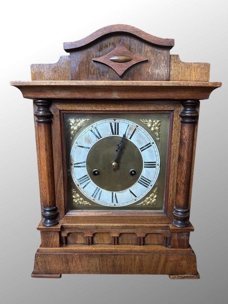 Antique German HAC Hammer Strike  Bracket Clock