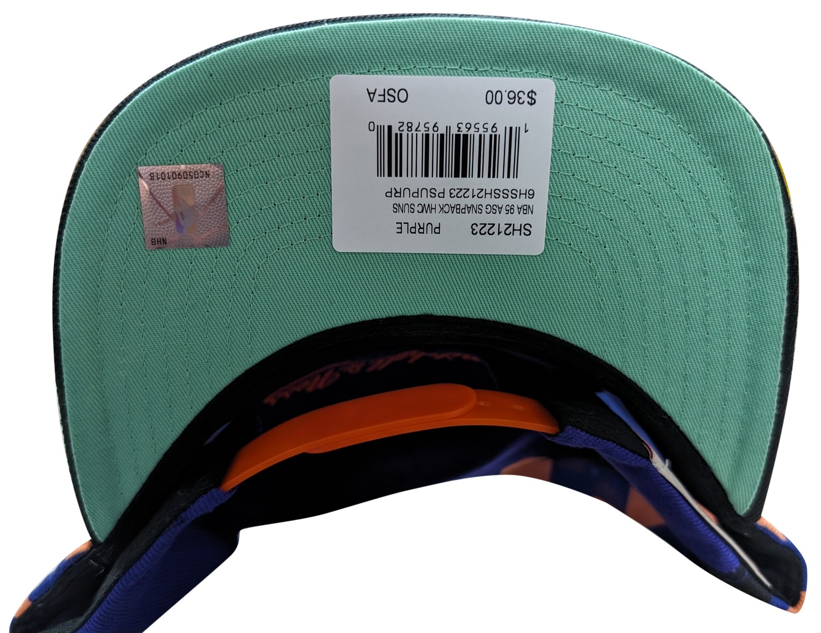 Mitchell & Ness Purple NBA Phoenix Suns 95 ASG HWC Snapback - OSFA