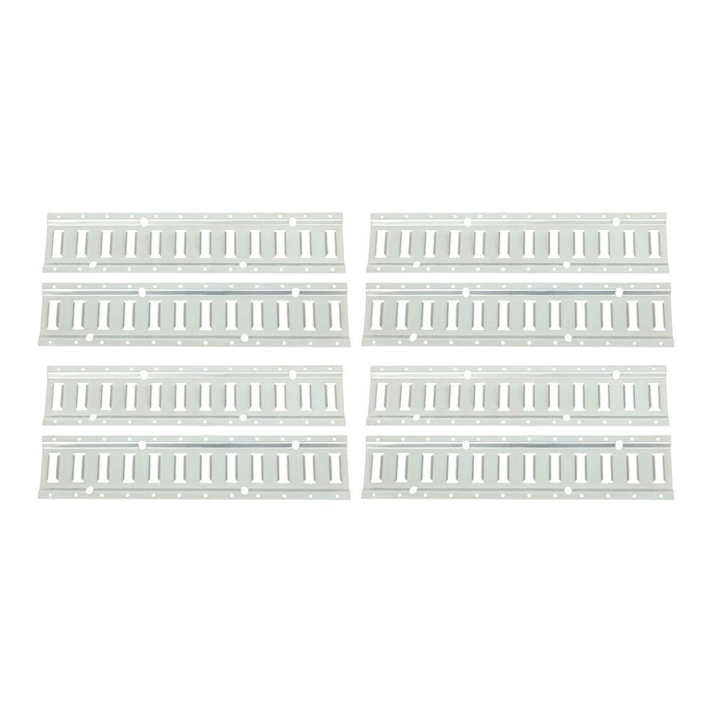 Labwork E Track Tie Down Rail Kit 8× 2' E-Track Bar Rails For Garages