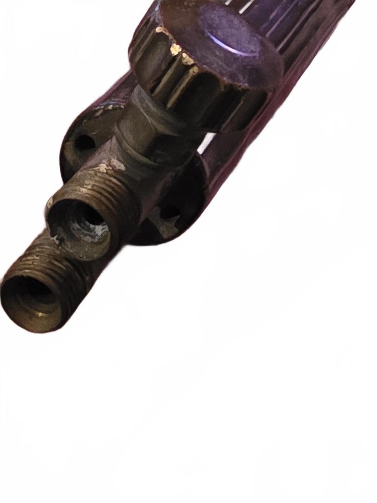 Vtg Purox Solid Brass Welding Torch Type E