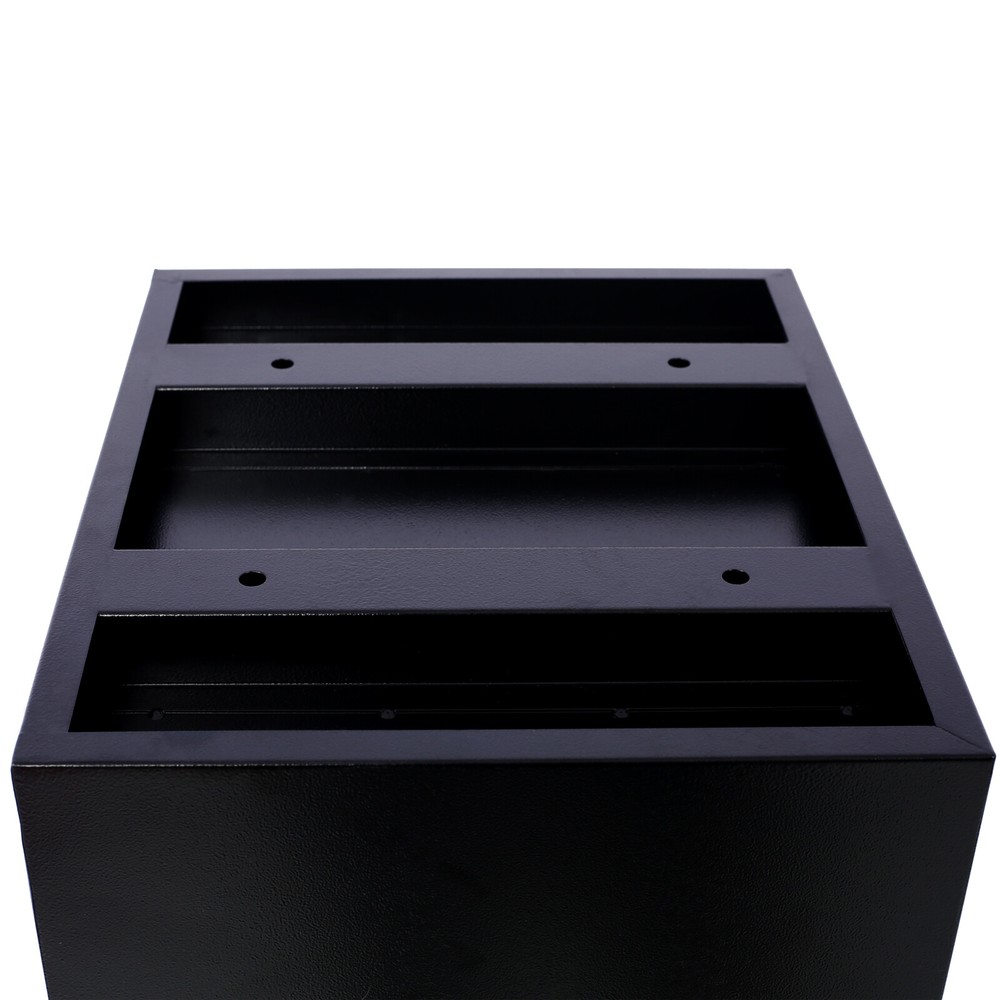 Package Delivery Boxes Galvanized Steel Parcel Mailbox w/Code Lock & Hardware