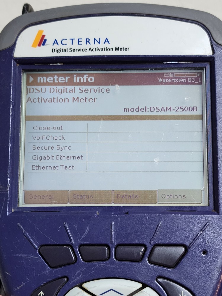 Acterna DSAM-2500B, Home Certification, Secure Sync