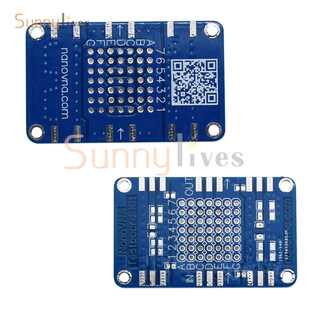 NanoVNA Testboard Vector Network Analysis Test Board Demo Demonstration Board