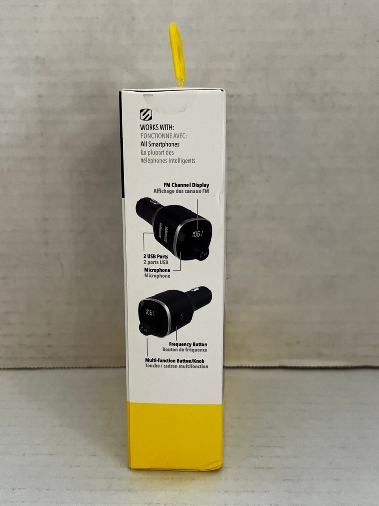 Scosche BTFreq Wireless Bluetooth Hands-Free Car Kit BTFM4