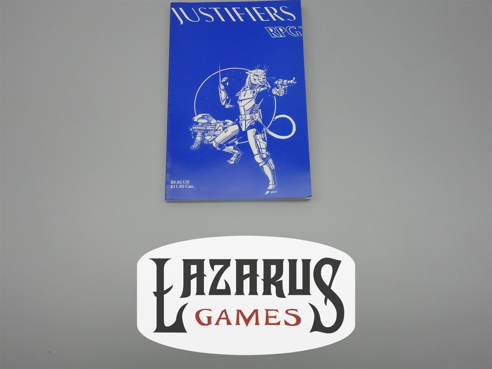 JUSTIFIERS RPG StarChilde Publications 1988 by Gideon