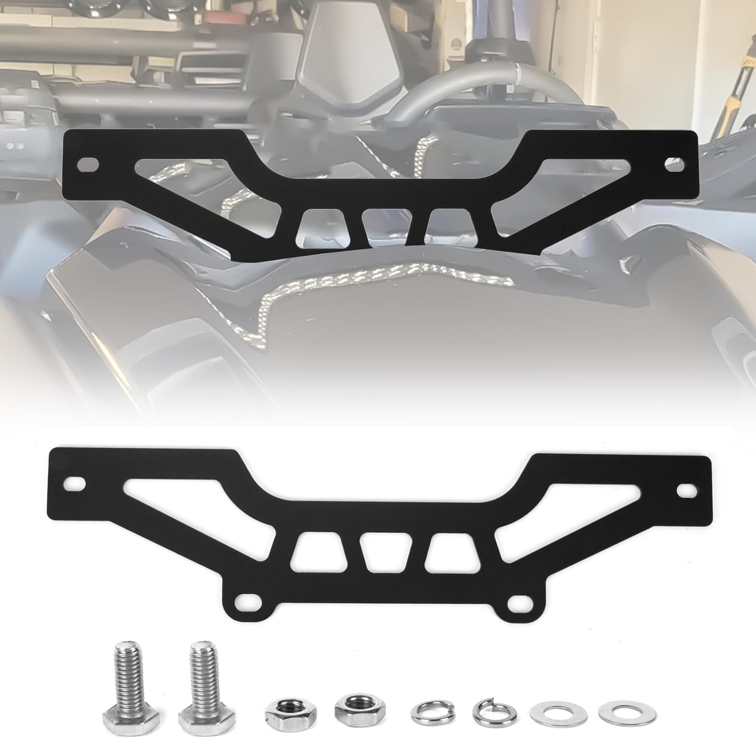 Fit for Can Am Maverick X3 & Max Shock Tower 10" LED Light Bar Mount Bracket
