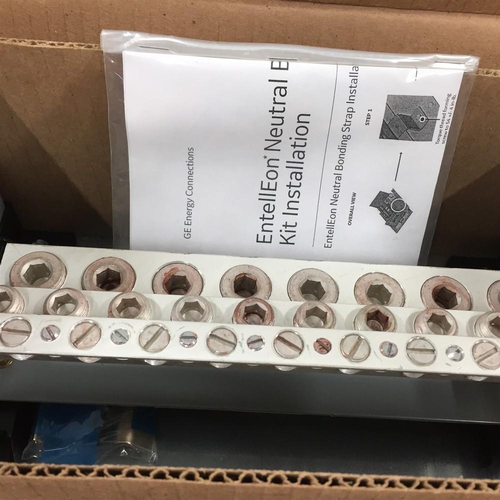 GE EntellEon Panelboard Series Neutral Kit NEU08ION
