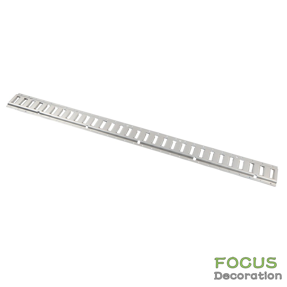 Flexible 6 Pack 5' E Track Tie Down Rail System Silver Heavy Loads Secure Cargo