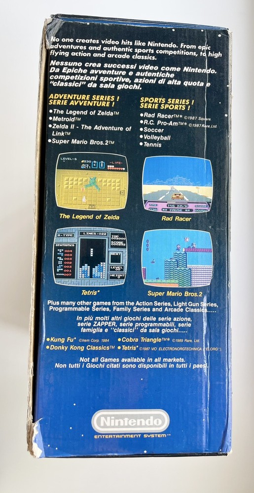 BOXED 🔥 Nintendo Entertainment System NES Control Deck Console + 2 Controllers