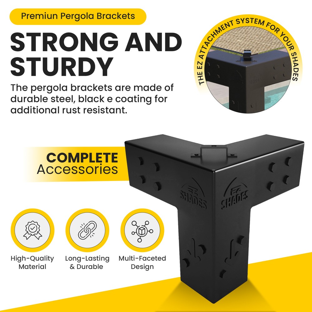 EZ Shades Pergola Bracket Kit