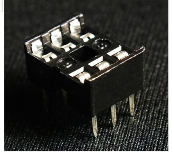 100Pcs Solder Type Socket 6P 6-Pin 6 Pin Dip Socket Adaptor Pcb New Ic mw