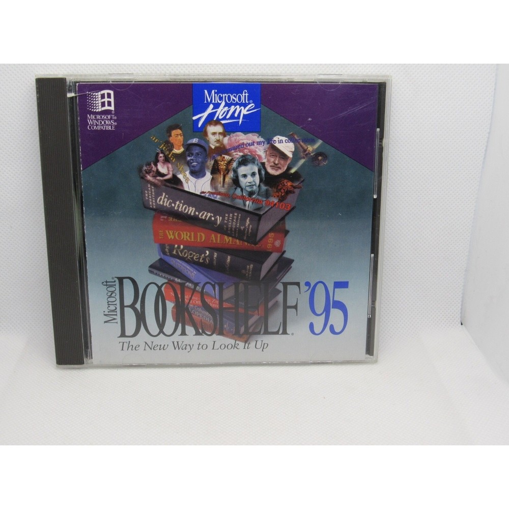 Microsoft Bookshelf ‘95 Edition Designed for Mac OS