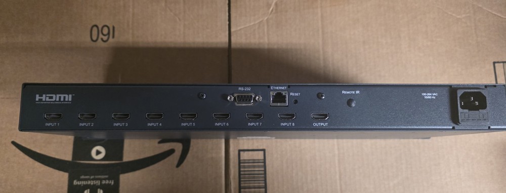 KRAMER VS-81H 8x1 HDMI SWITCHER