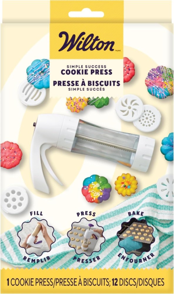 Simple Success Cookie Press, 13-Piece Set