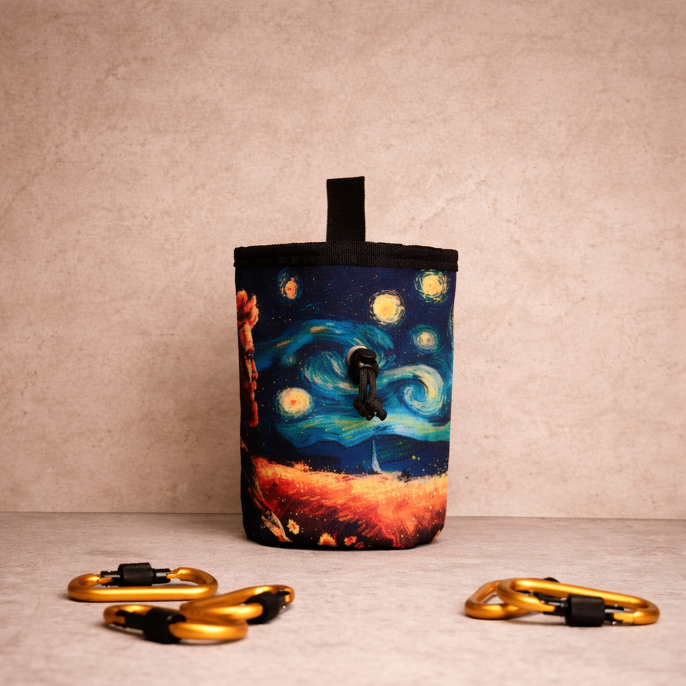 Starry Climber — Van Gogh Chalk Bag