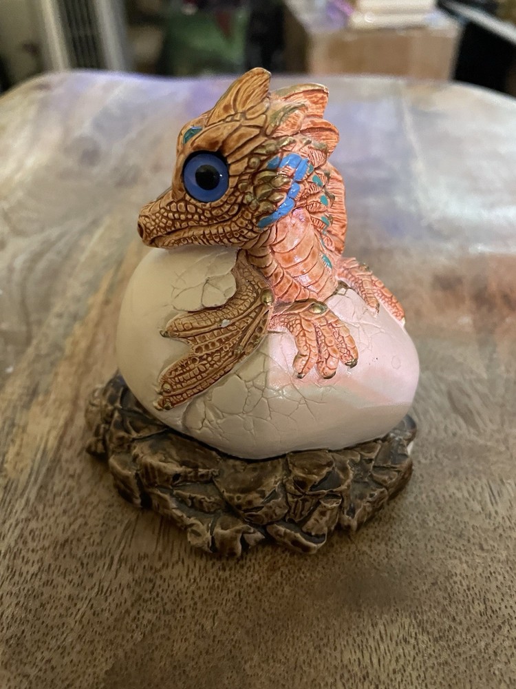 Windstone Editions Baby Dragon Hatching from Egg.