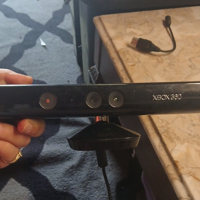 Microsoft Xbox 360 Kinect Motion Camera Sensor Black for Xbox 360