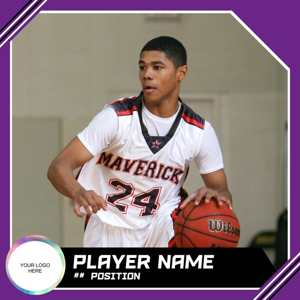 Custom Stats Sports Graphic