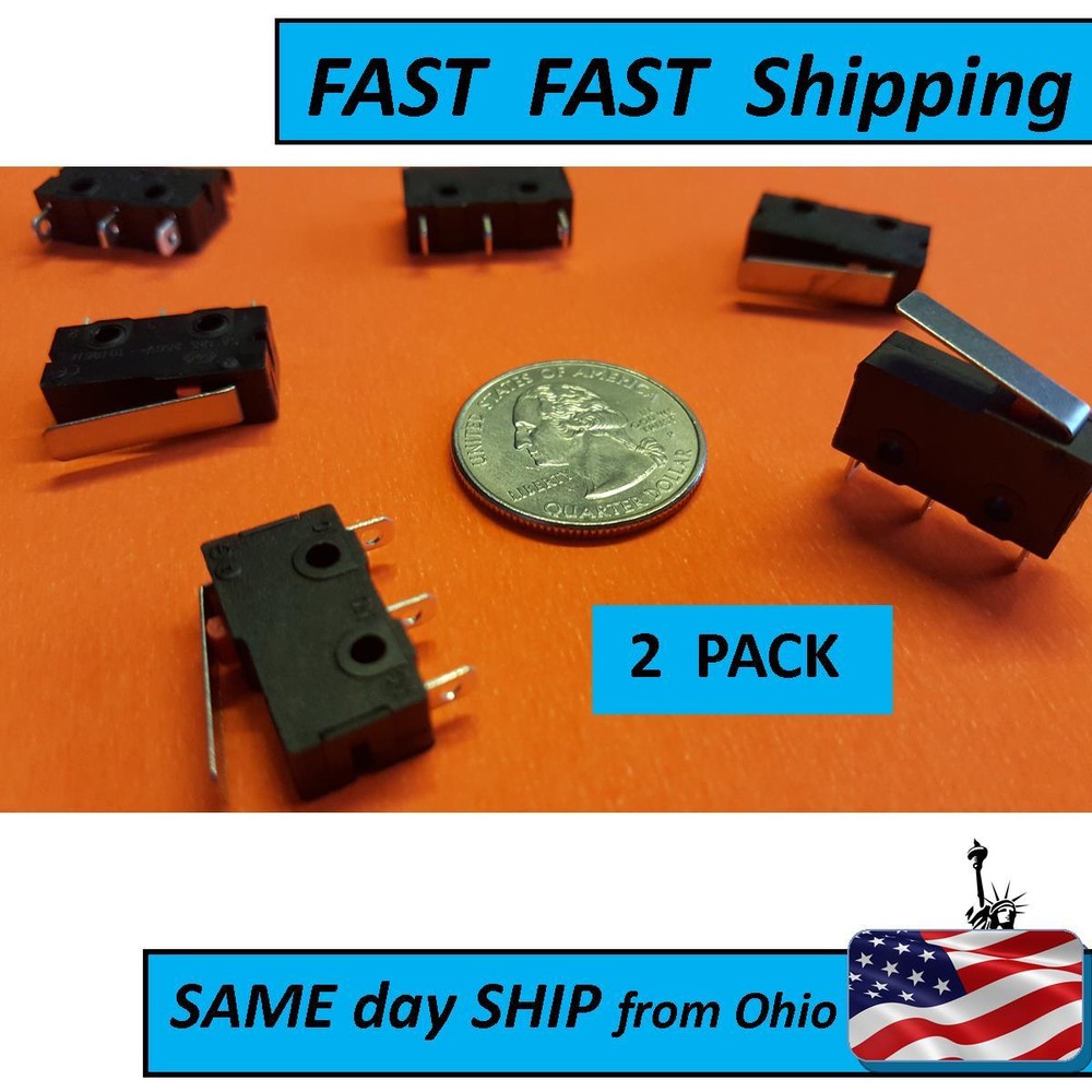 Mini Limit Switch 5A max. - 2 PACK