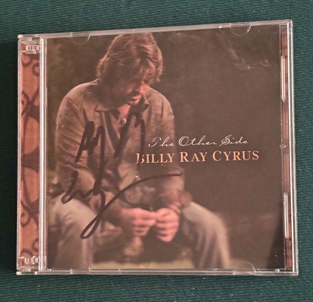 Billy Ray Cyrus Signed/Autographed CD "The Other Side"