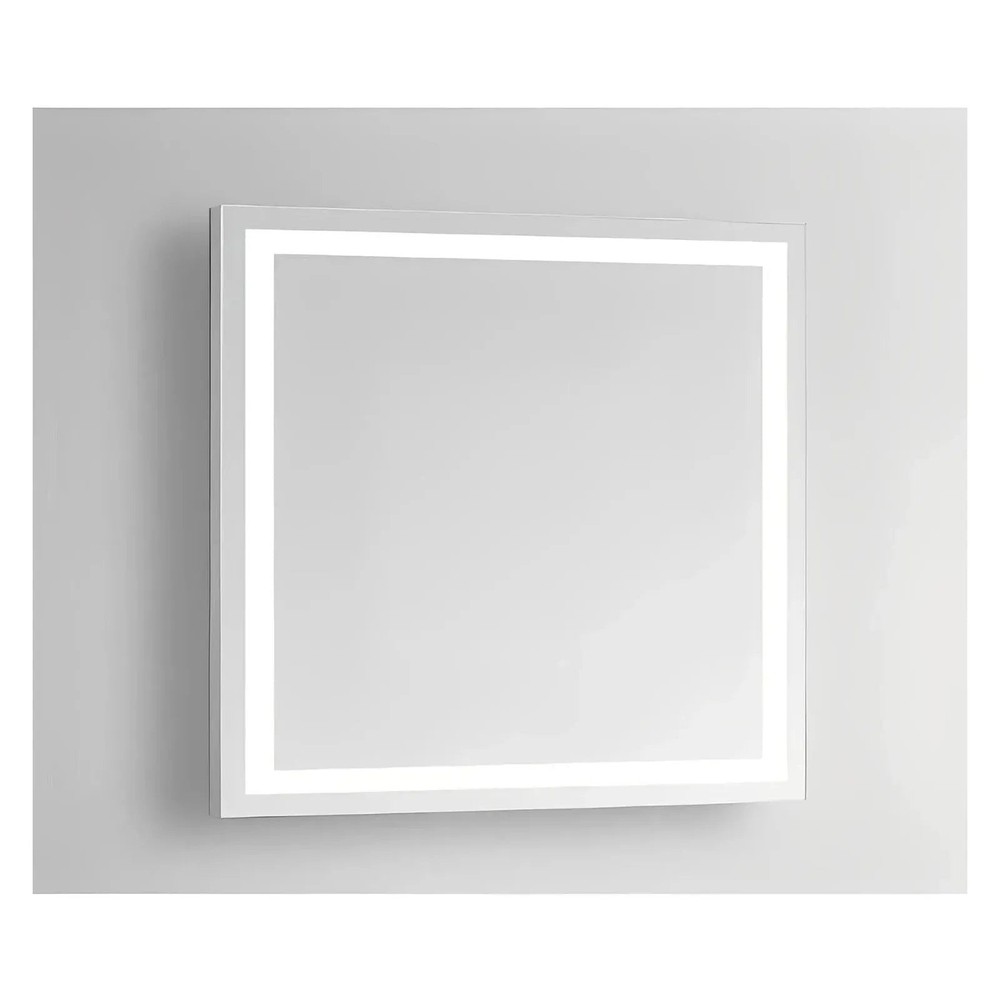 ZEPHYR LED LIGHTED BATHROOM VANITY RECTANGLE MIRROR - 36 x 36