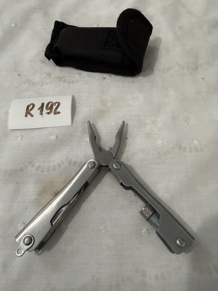 Multi Use Pocket Tool with Case & Light for Outdoor Use