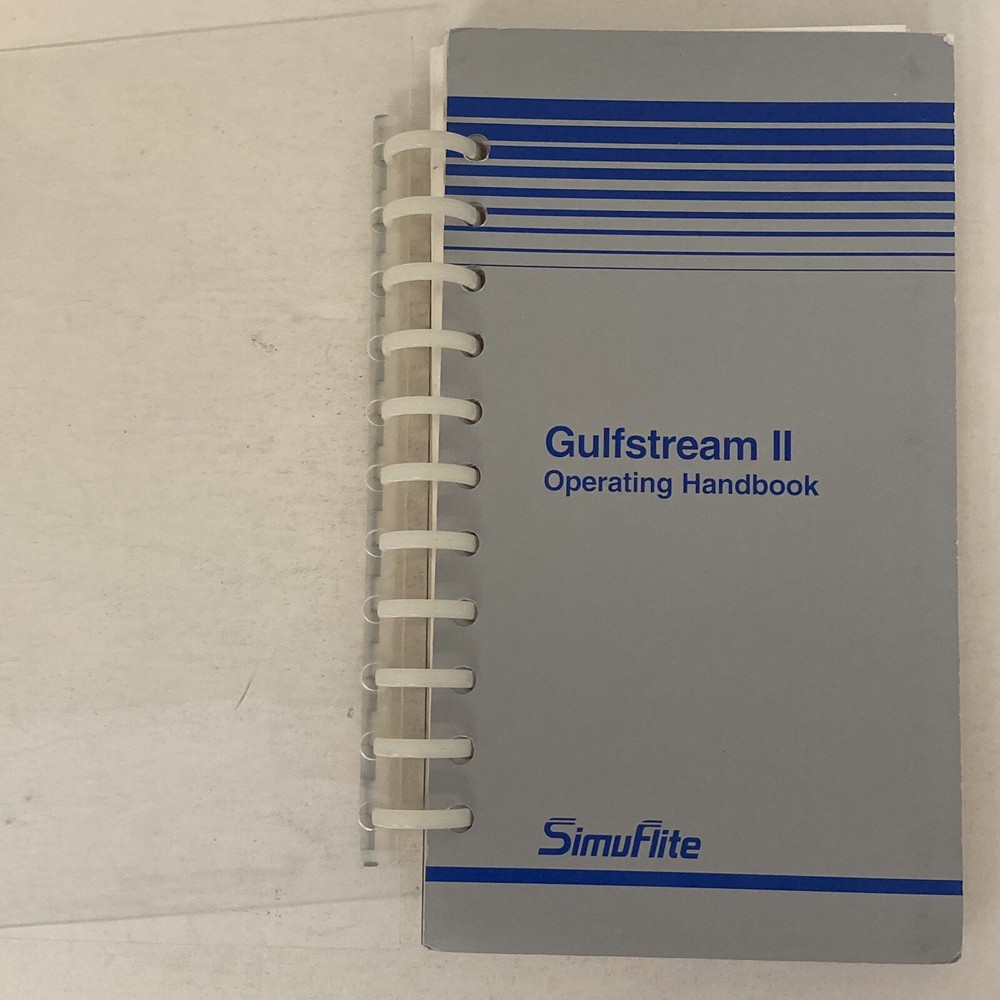Gulfstream II Operating Handbook, SimuFlite 2000