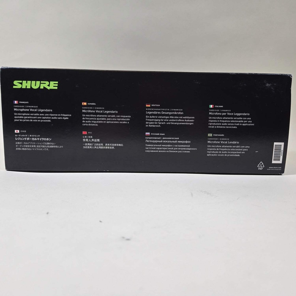 Shure sm7b 20 Hz - 20 kHz Wireless Microphone SM7B