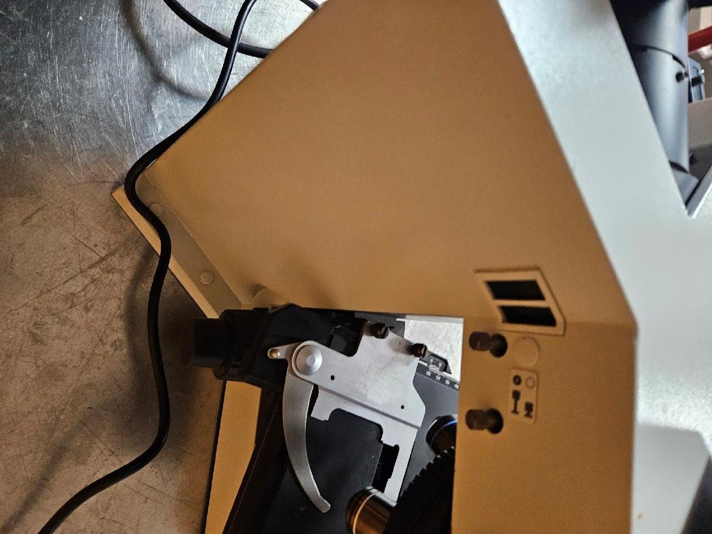 OLYMPUS BX60F5 BX60 TRINOCULAR FLUORESCENCE MICROSCOPE W/ 5 UPLANFL OBJECTIVES